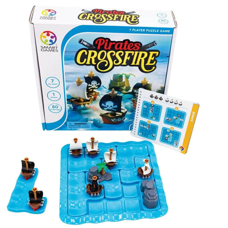 Jeu de logique Pirates Crossfire - Jeux de logique by Smart Games
