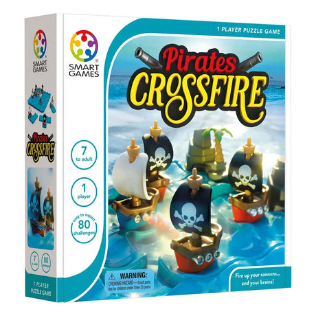Jeu de logique Pirates Crossfire - Jeux de logique by Smart Games