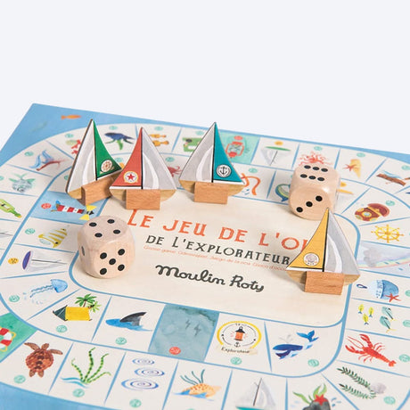 Jeu de l'oie de l'Explorateur - Jeux de société by Moulin Roty
