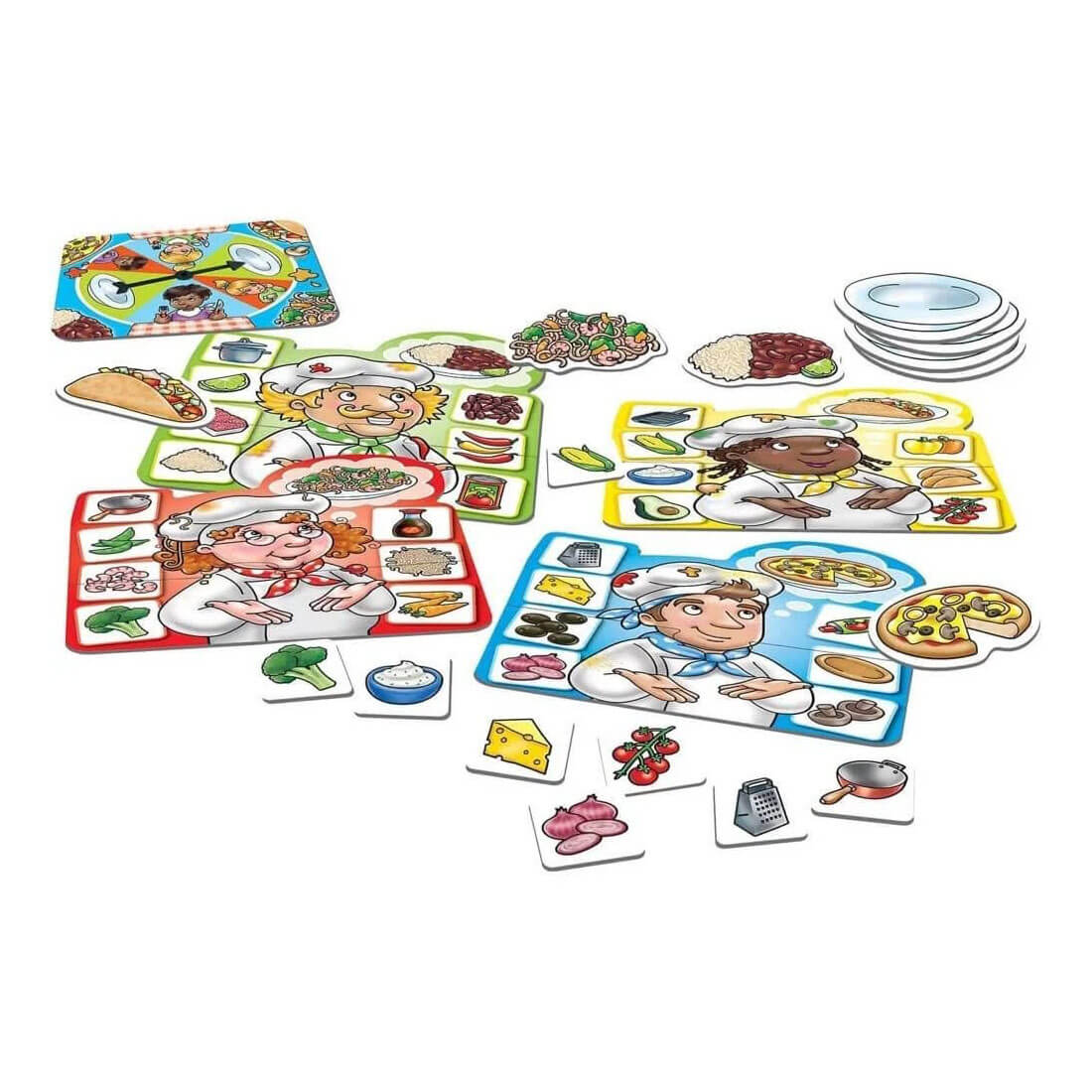 Jeu de mémoire Chefs en folie-Jeux de société-Orchard Toys-Comme des Pirates