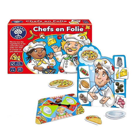 Jeu de mémoire Chefs en folie-Jeux de société-Orchard Toys-Comme des Pirates