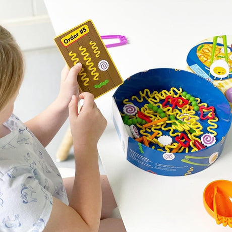 Jeu de motricité fine Ramen Noodle Knockout - Jeux de société by Learning Resources