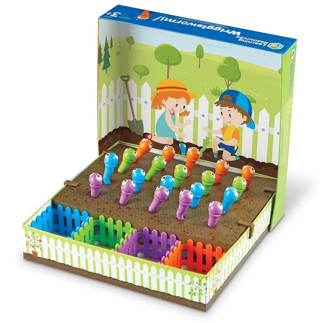 Jeu de motricité fine Wriggleworms! – Les vers dans le jardin - Jeux de motricité fine by Learning Resources