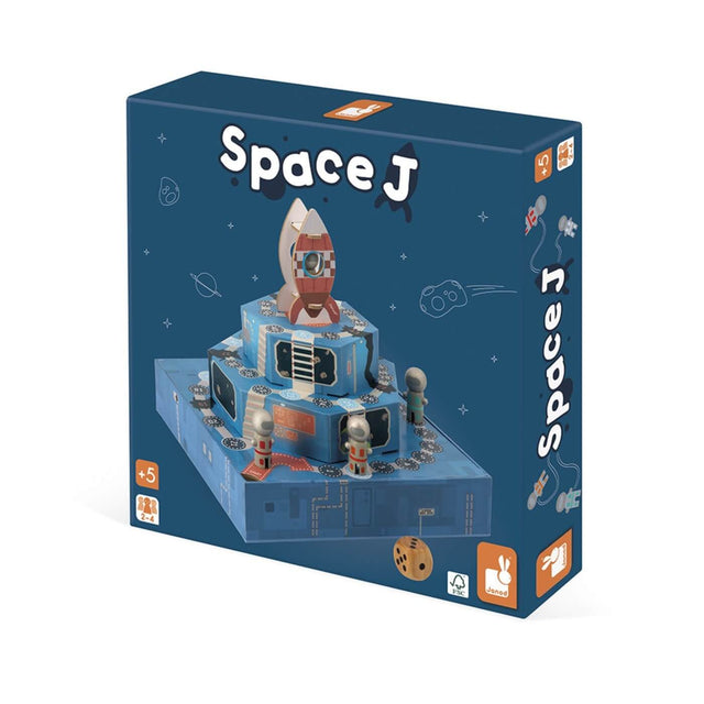 Jeu de parcours 3D Space J-Jeux de société-Janod-Comme des Pirates