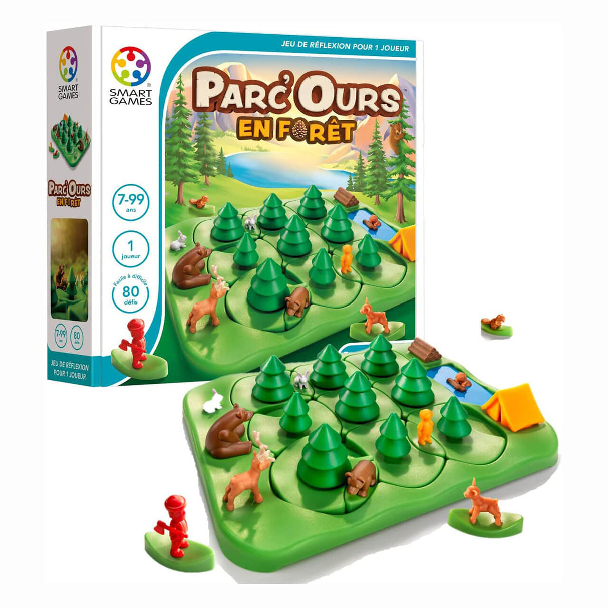 Jeu de réflexion Parc'Ours en forêt-Jeux de logique-Smart Games-Comme des Pirates