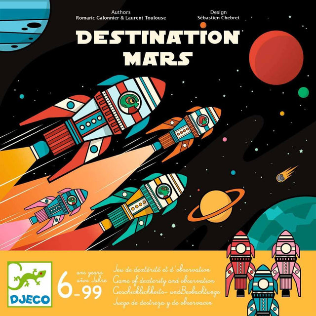 Jeu de société Destination Mars-Jeux de société-Djeco-Comme des Pirates