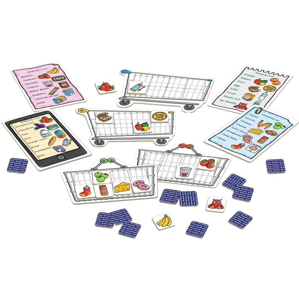 Shopping list game online discount