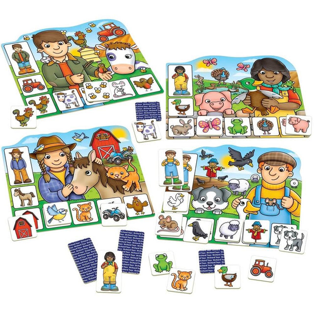 Jeu de société - Loto du Fermier-Orchard Toys-Comme des Pirates