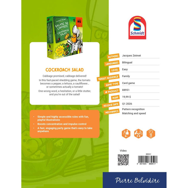 Jeu de société Salade de cafards - Jeux de société by Schmidt