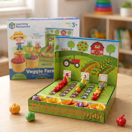 Jeu de tri de légumes Veggie Farm - Jeux éducatifs by Learning Resources
