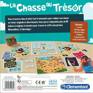 Jeu d'énigmes - La chasse au trésor - Jeux de société by Clementoni