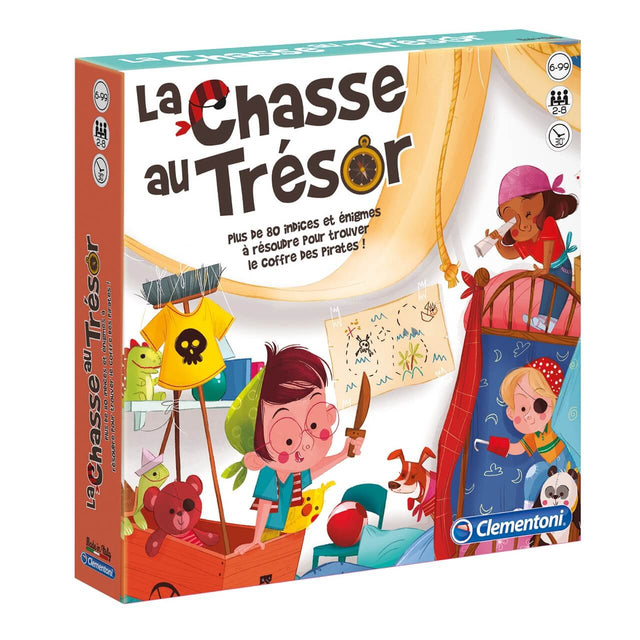 Jeu d'énigmes - La chasse au trésor - Jeux de société by Clementoni