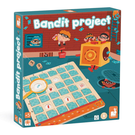 Jeu d'enquête Bandit Project-Jeux de société-Janod-Comme des Pirates