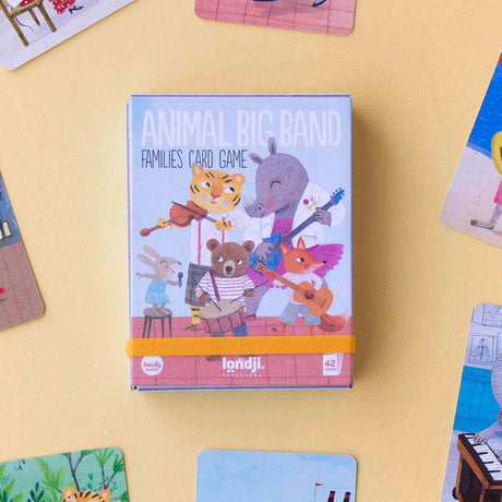 Jeu des familles animaux Big Band - Jeux de société by Londji