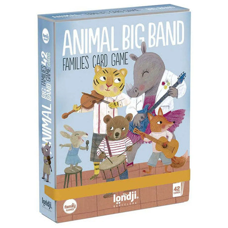 Jeu des familles animaux Big Band - Jeux de société by Londji