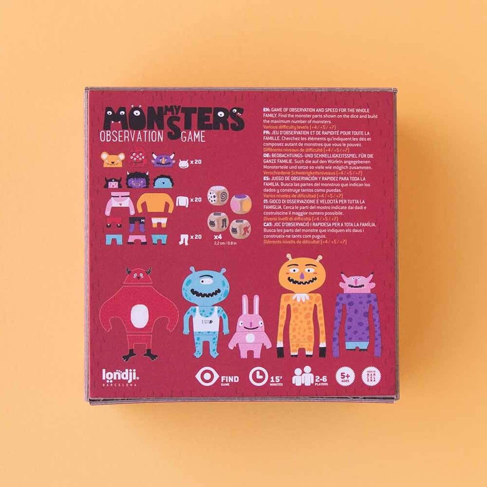 My Monsters observation game – Comme des Pirates