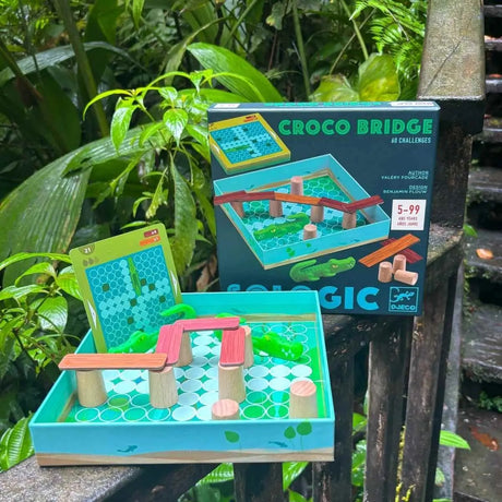 Jeu Sologic - Croco Bridge - Jeux de logique by Djeco