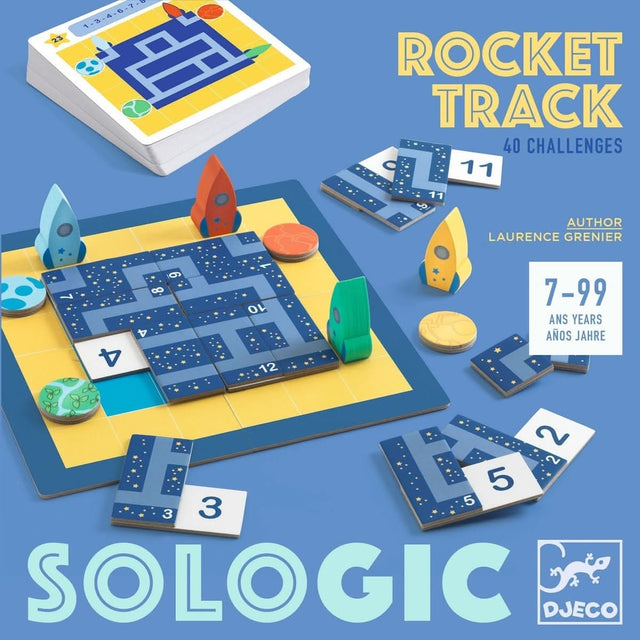 Jeu Sologic - Rocket Track - Jeux de logique by Djeco