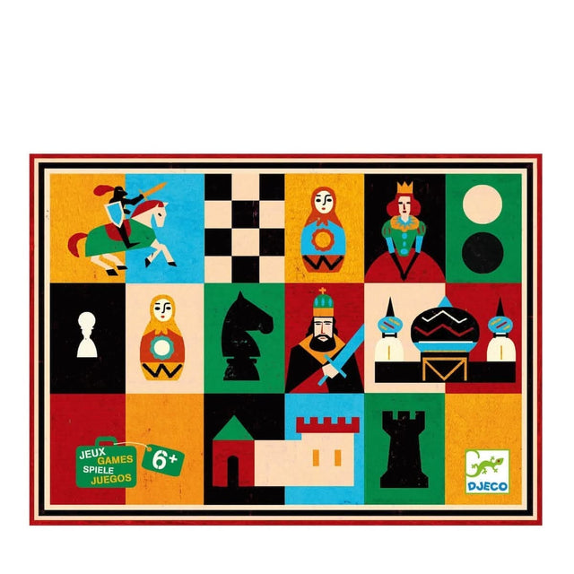 Jeux classiques - Échecs et Dames - Jeux de société by Djeco