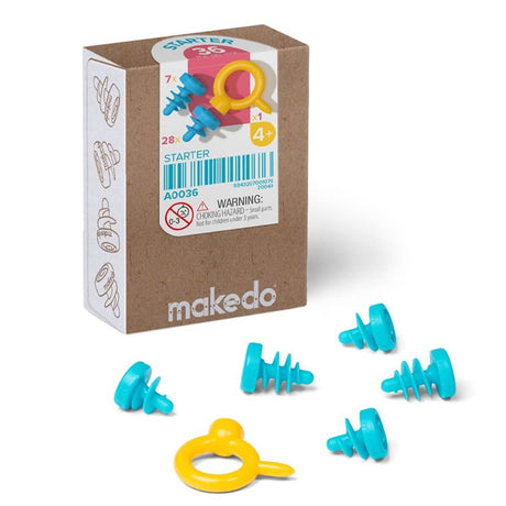 Kit de démarrage de construction en carton (36 pcs) - Art & bricolage by Makedo