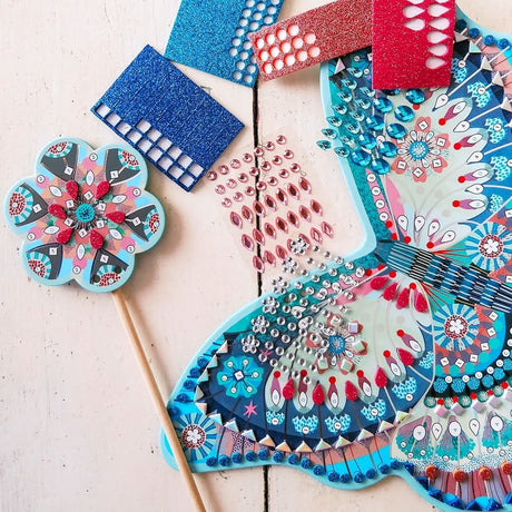 Kit DIY - Ailes et baguette de fée à décorer - Art & bricolage by Djeco