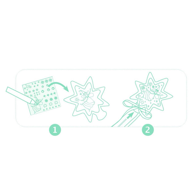 Kit DIY - Baguettes magiques petites fées - Art & bricolage by Djeco