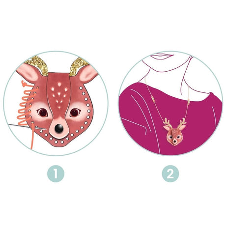 Kit DIY Étincelants - Colliers à secrets à créer - Art & bricolage by Djeco