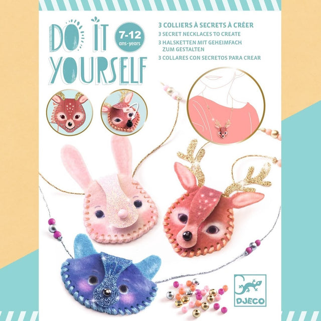 Kit DIY Étincelants - Colliers à secrets à créer - Art & bricolage by Djeco
