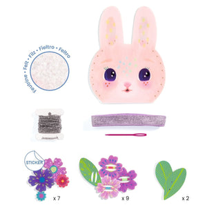 Kit DIY - Petit sac à créer Miss Lapinette - Art & bricolage by Djeco