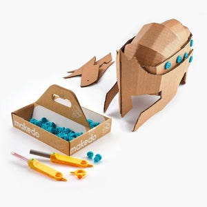 Kit d'outils pour fabriquer en carton - Explore (50 pcs) - Art & bricolage by Makedo