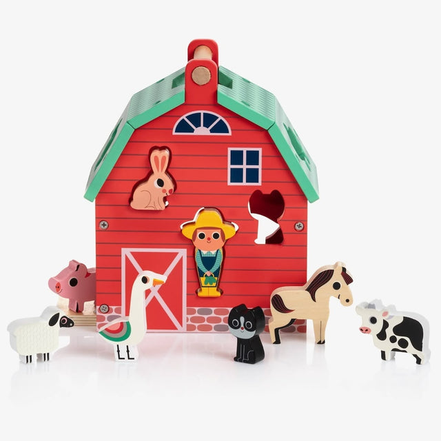 La Ferme des formes - Jouets à trier & empiler by Vilac