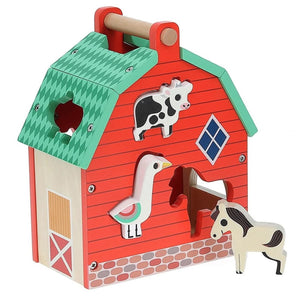 La Ferme des formes - Jouets à trier & empiler by Vilac