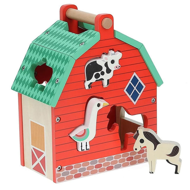 La Ferme des formes - Jouets à trier & empiler by Vilac