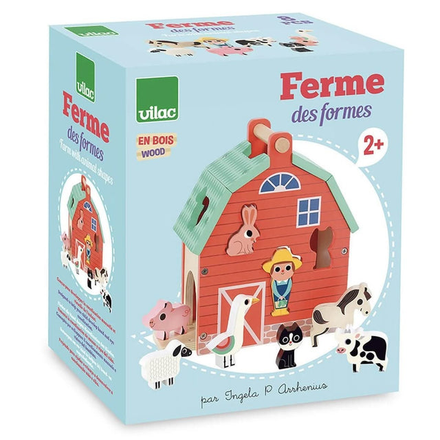 La Ferme des formes - Jouets à trier & empiler by Vilac