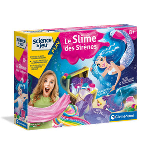 Labo de Slime des Sirènes-Jeux scientifiques-Clementoni-Comme des Pirates