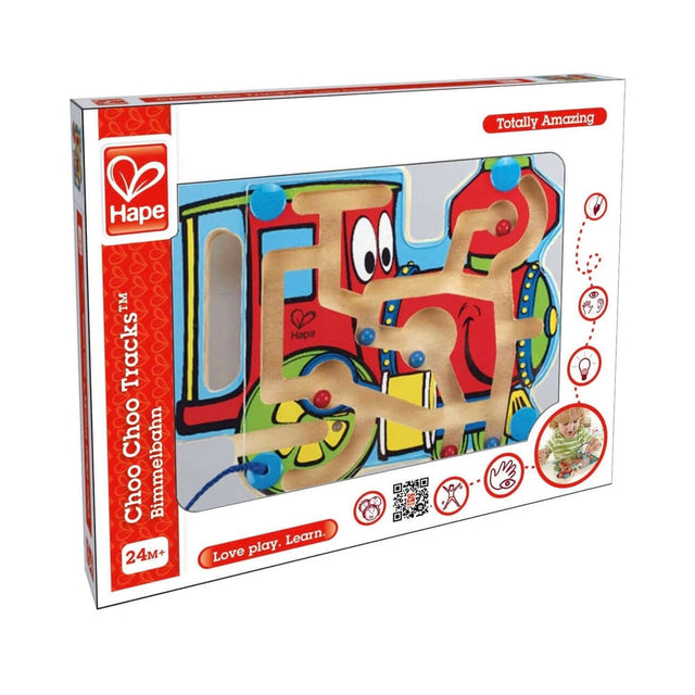 Labyrinthe de motricité fine Choo Choo Tracks-Hape-Comme des Pirates