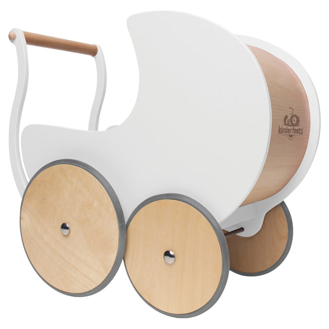 Landau de poupée et trotteur 2-en-1 - Blanc - Trotteurs by Kinderfeets