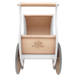 Landau de poupée et trotteur 2-en-1 - Blanc - Trotteurs by Kinderfeets