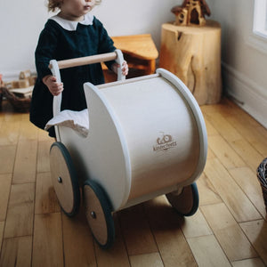 Landau de poupée et trotteur 2-en-1 - Blanc - Trotteurs by Kinderfeets