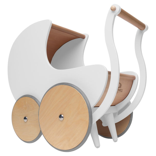 Landau de poupée et trotteur 2-en-1 - Blanc - Trotteurs by Kinderfeets