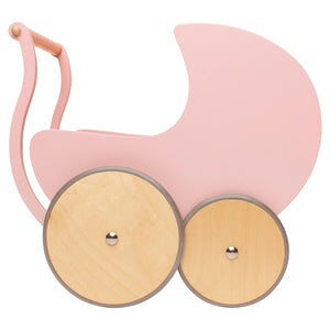 Landau de poupée et trotteur 2-en-1 - Rose - Trotteurs by Kinderfeets