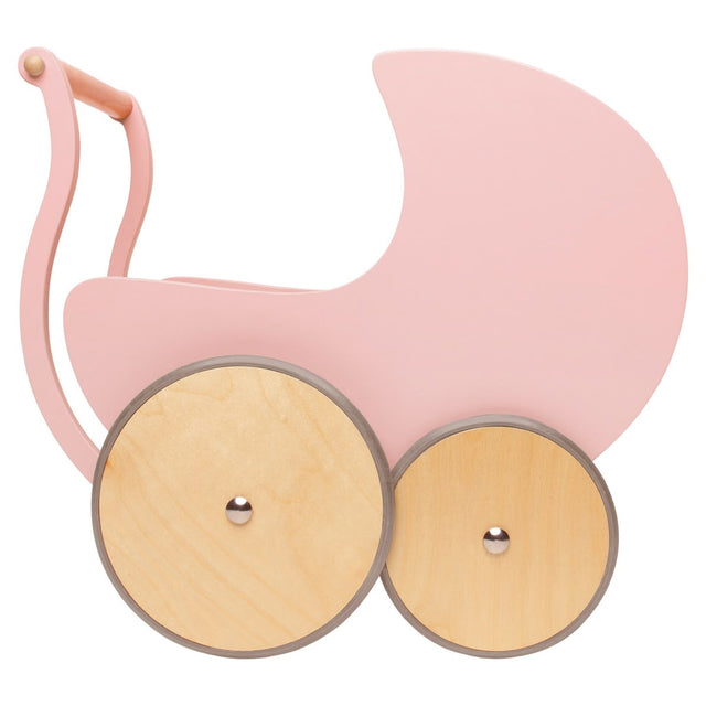 Landau de poupée et trotteur 2-en-1 - Rose - Trotteurs by Kinderfeets