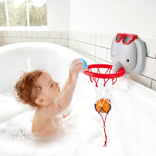 L'heure du bain avec Éléphant Basketball - Jouets de bain by Hape