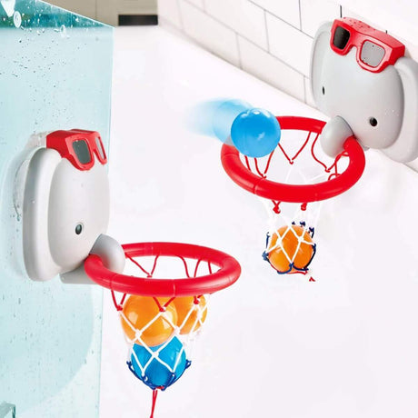 L'heure du bain avec Éléphant Basketball-Hape-Comme des Pirates