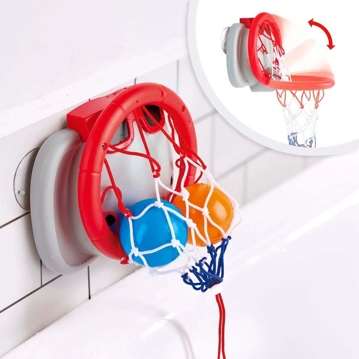 L'heure du bain avec Éléphant Basketball-Hape-Comme des Pirates