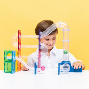 Parcours de balle magnétique Lanceur (47 pcs) - Jeux de construction by Connetix