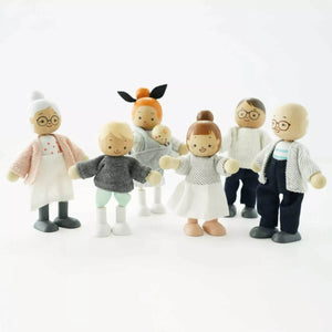 Ma famille de poupées en bois - Figurines by Le Toy Van