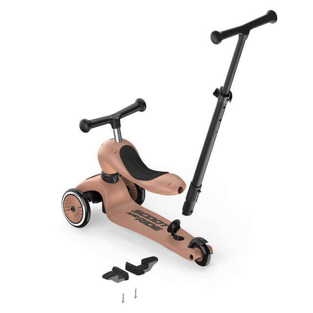 Highwaykick 1 Push & Go Scooter - Mocha