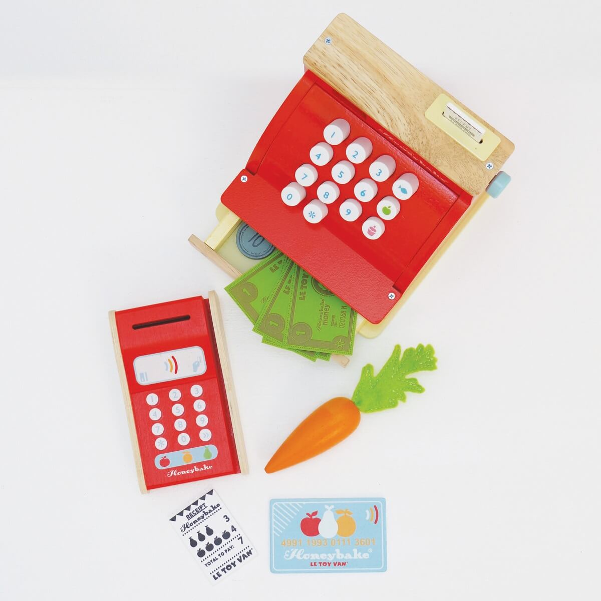 Le toy van cash register on sale