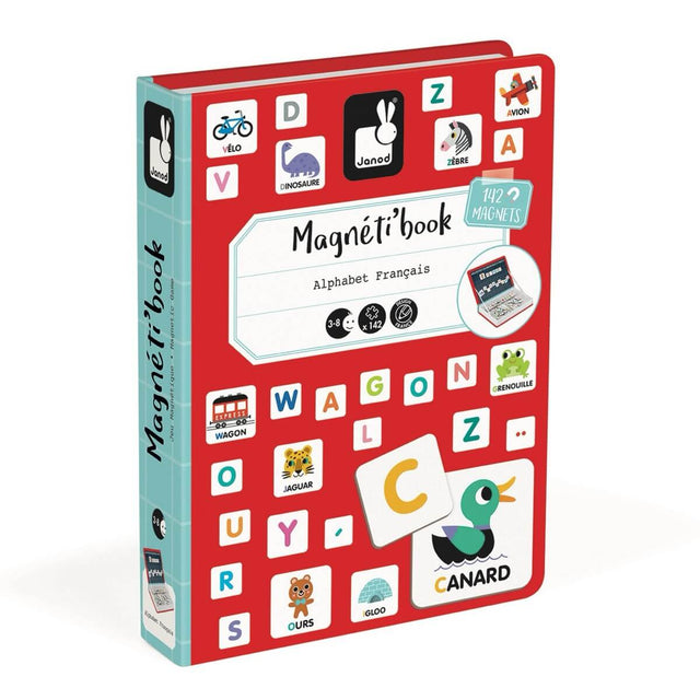 Magnétibook - Alphabet (142 pcs)-Jeux magnétiques-Janod-Comme des Pirates